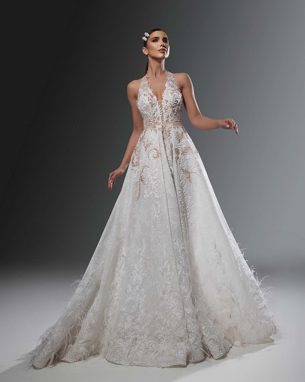 Couture dress from the Impressions collection by BLINK by Radi Lazarova, photo 1