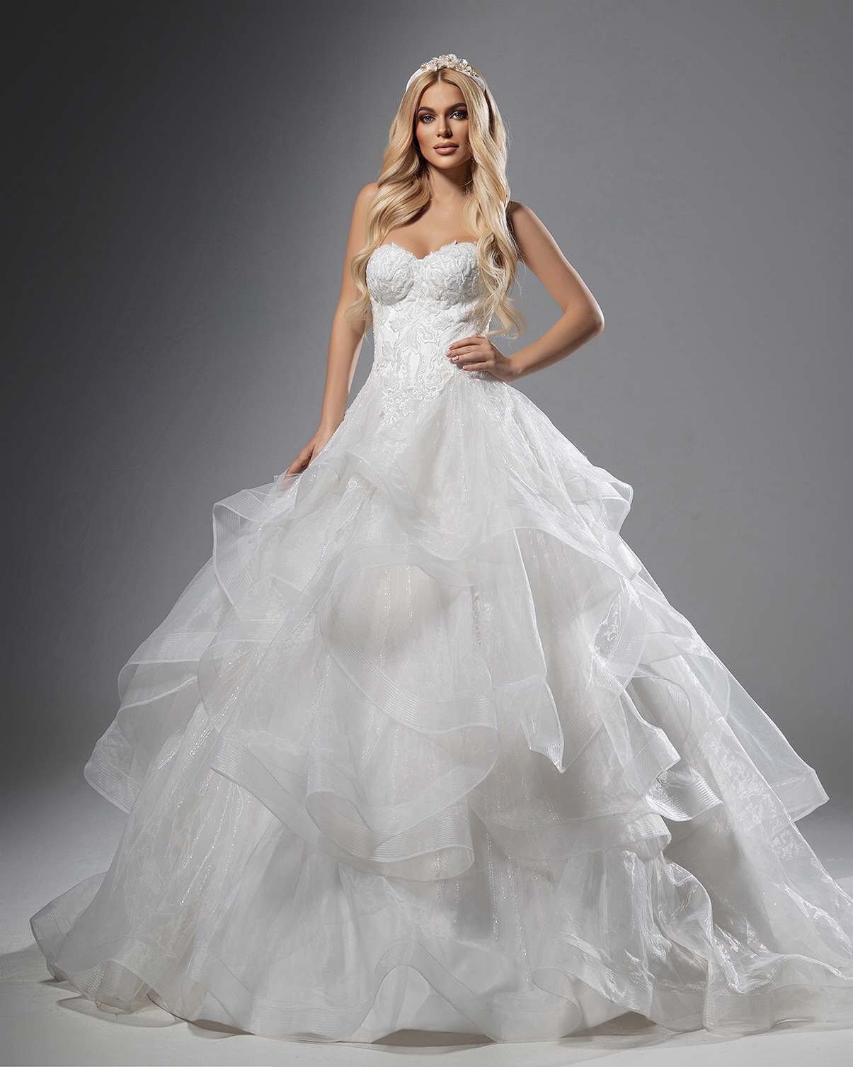 Couture dress from the Impressions collection by BLINK by Radi Lazarova, photo 17