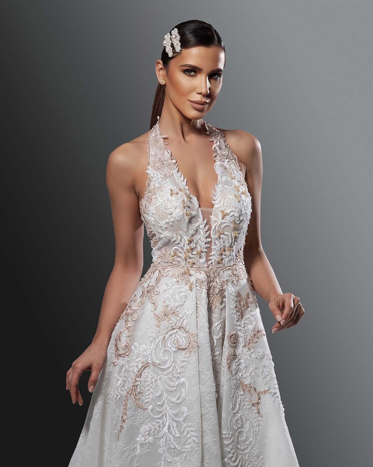Couture dress from the Impressions collection by BLINK by Radi Lazarova, photo 4