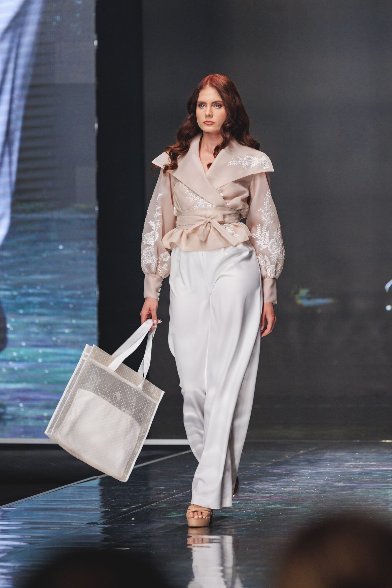 Evening gown from the Code Fashion Runway collection by BLINK by Radi Lazarova, photo 4