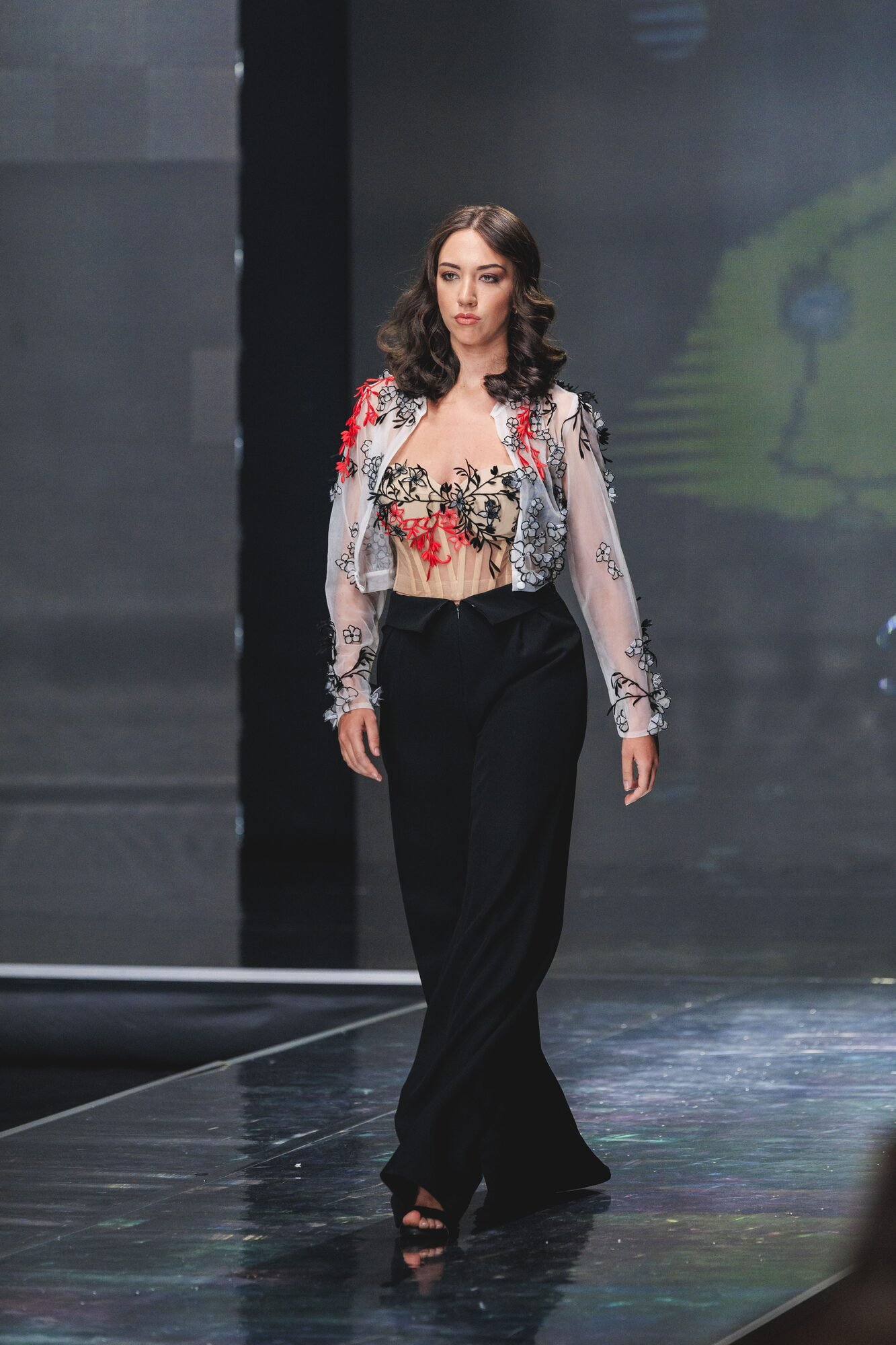 Evening gown from the Code Fashion Runway collection by BLINK by Radi Lazarova, photo 17