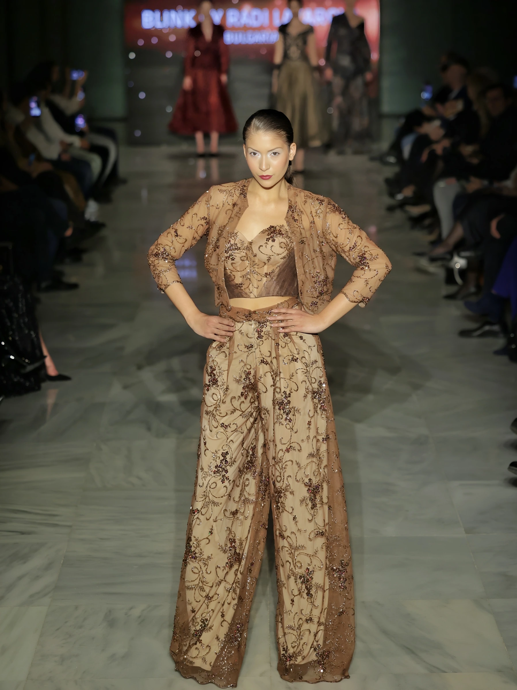 Evening gown from the Milano Fashion Week Blink collection by BLINK by Radi Lazarova, photo 12