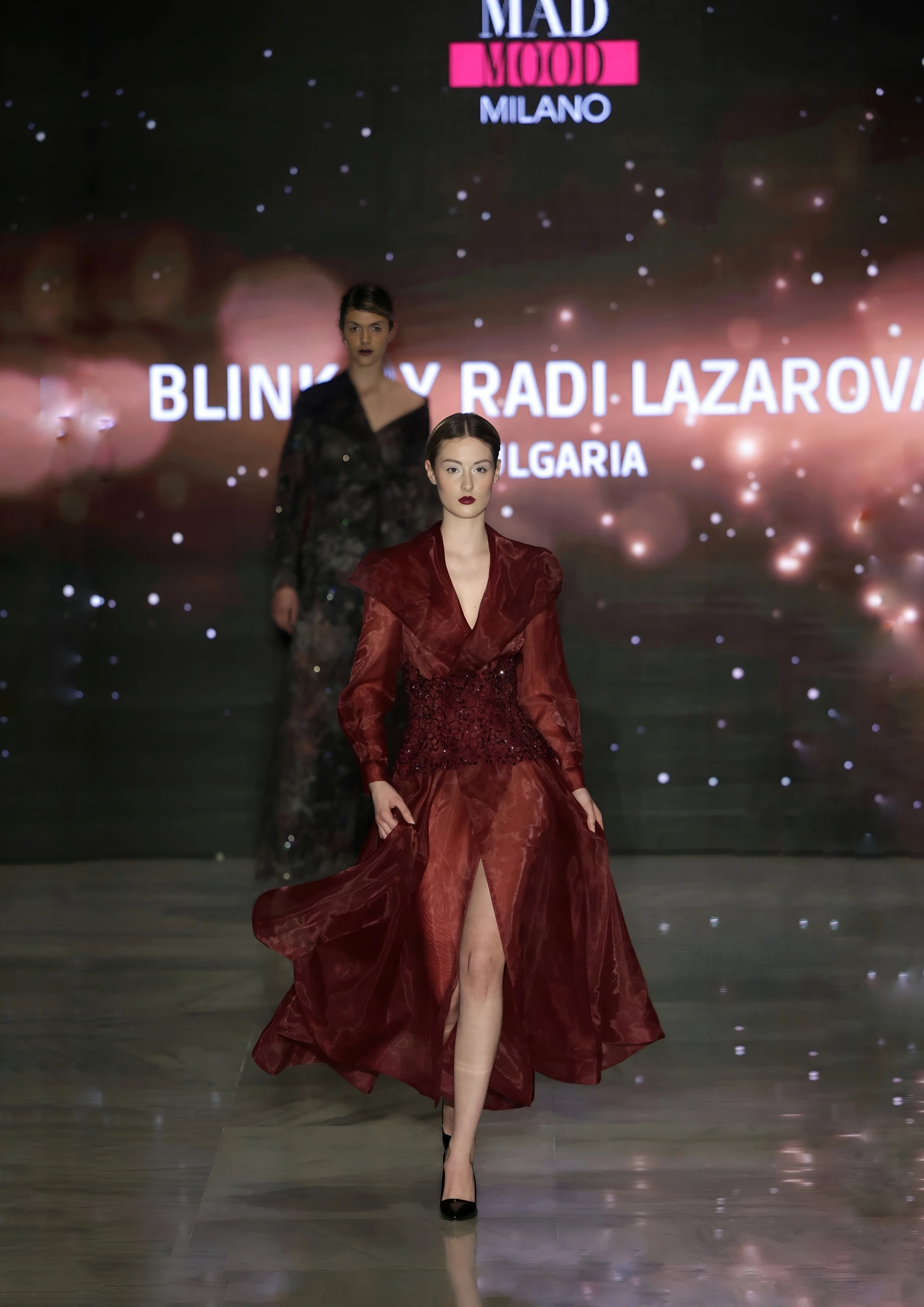 Evening gown from the Milano Fashion Week Blink collection by BLINK by Radi Lazarova, photo 13
