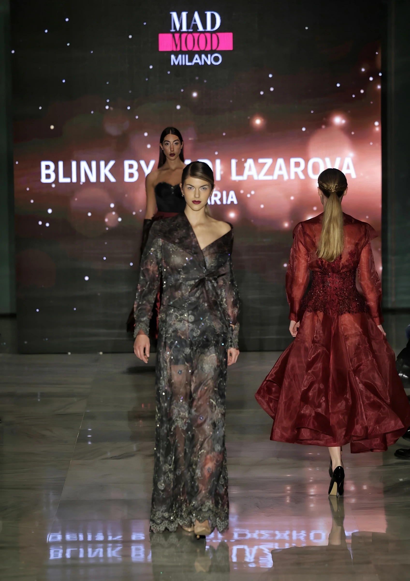 Evening gown from the Milano Fashion Week Blink collection by BLINK by Radi Lazarova, photo 16