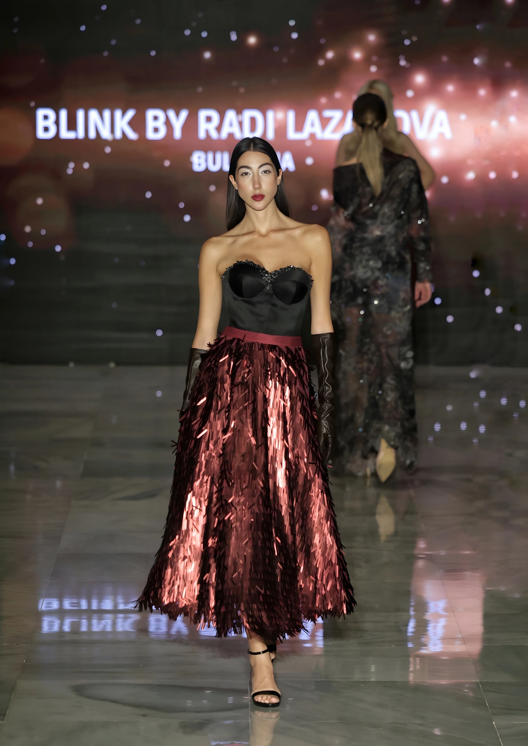 Evening gown from the Milano Fashion Week Blink collection by BLINK by Radi Lazarova, photo 17