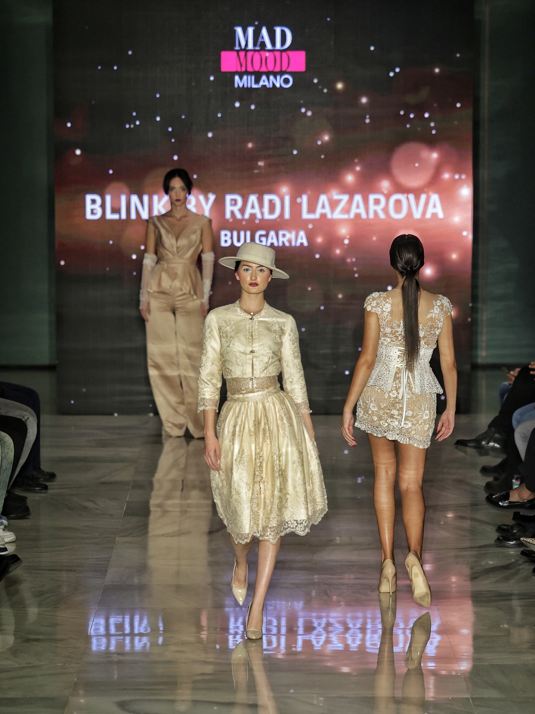 Evening gown from the Milano Fashion Week Blink collection by BLINK by Radi Lazarova, photo 4