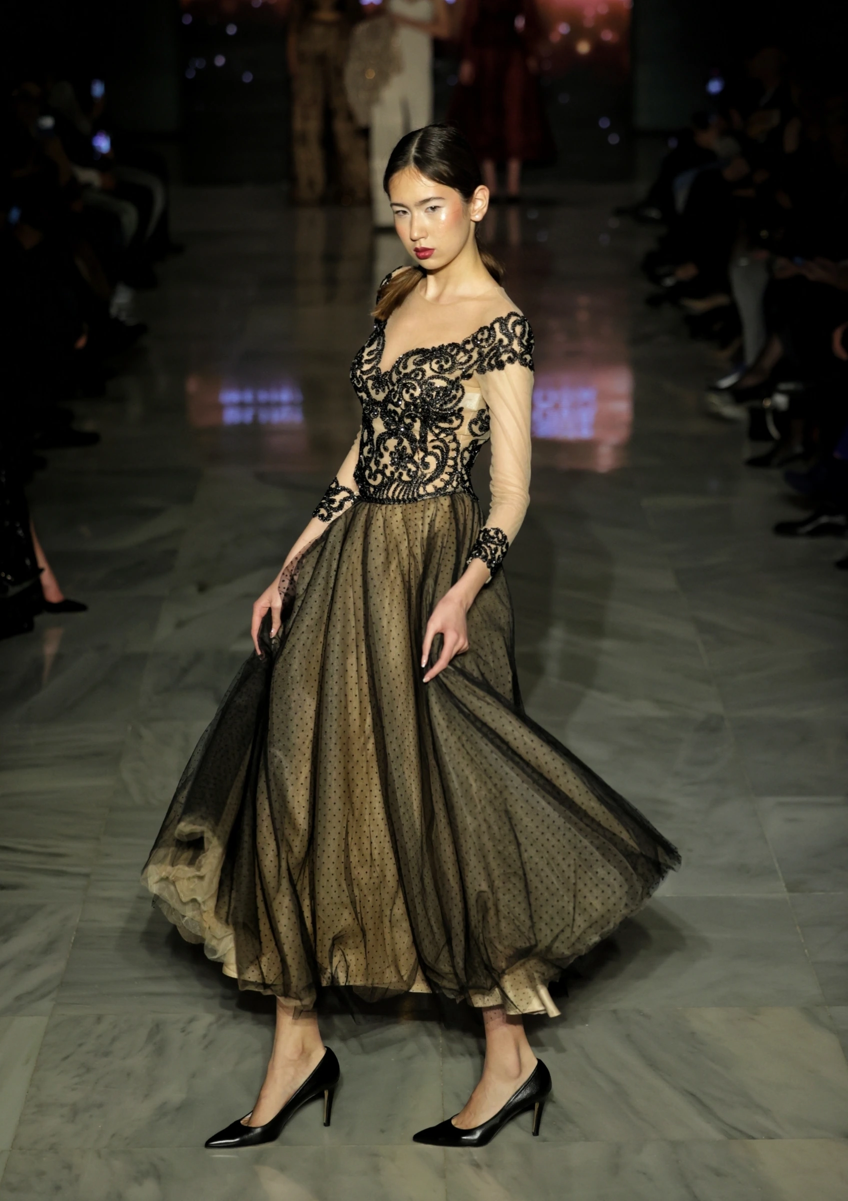 Evening gown from the Milano Fashion Week Blink collection by BLINK by Radi Lazarova, photo 9